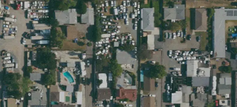 Fenced Mixed-Use Property