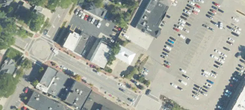 Bank Building on Commercial Parcel