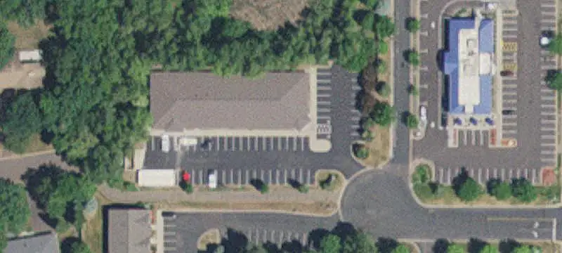 Office Building with Wetlands Setting