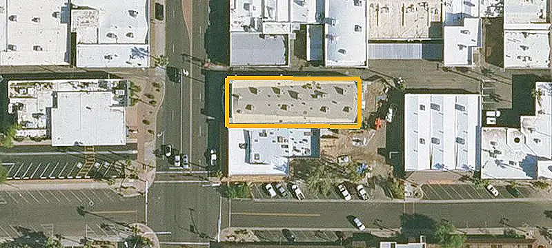 Storefront Property with Exposed Trusses