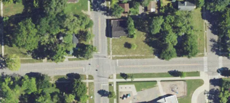 Fenced-Lot Storefront Property