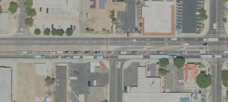 Office Building with Truck Parking