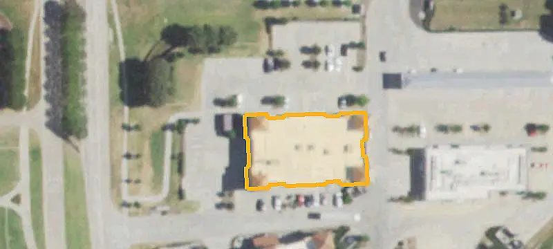 Recently Constructed Shopping Center