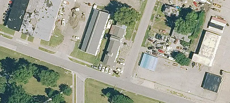 Corner Warehouse with Loading Dock