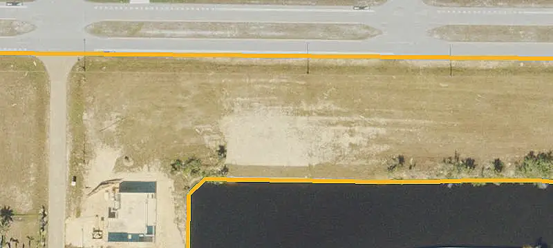 Waterfront Land with Seawall