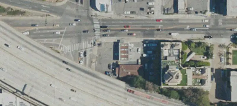 Mobil Gas Station With Mechanic Shop