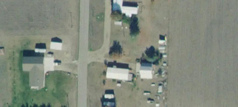 Four-Space Mobile Home Park