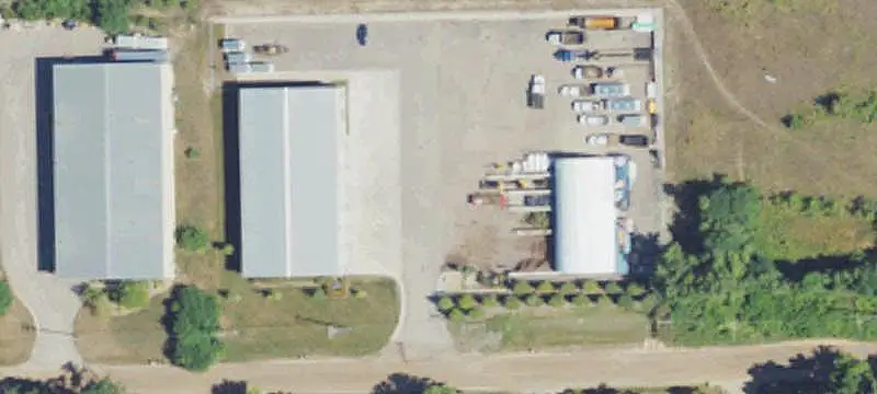 Industrial Warehouse with Outdoor Storage