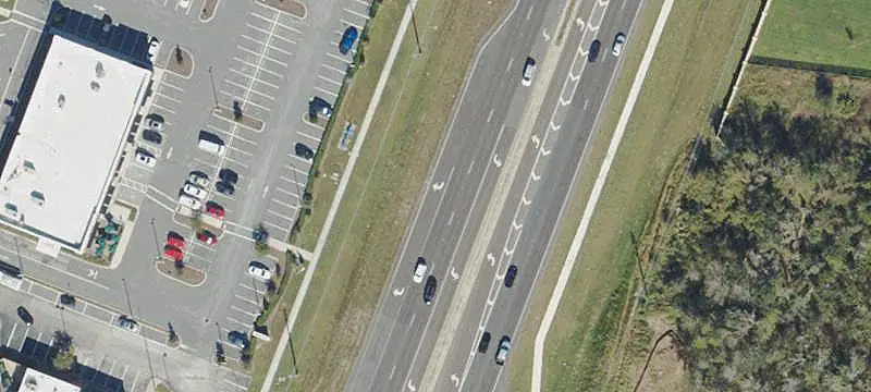 Commercial Land at Signalized Corner