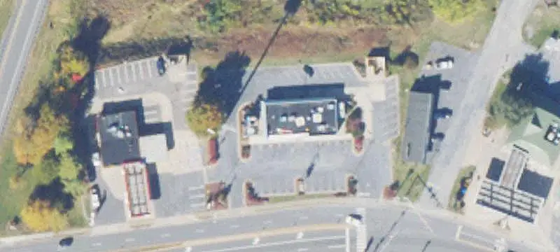 Drive-Through Restaurant with Two Lanes