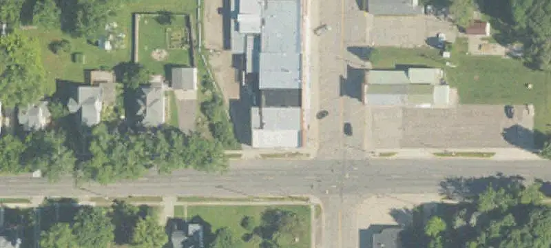 Vacant Bank Building with Basement