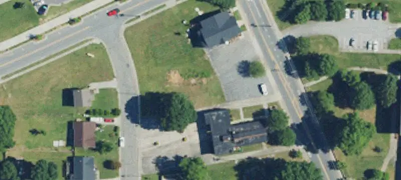 Office Building on Two Parcels