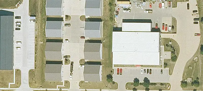 Vacant Flex Space with Overhead Door