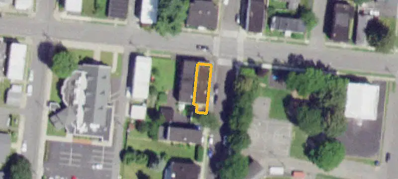 Corner-Lot Duplex with Garage