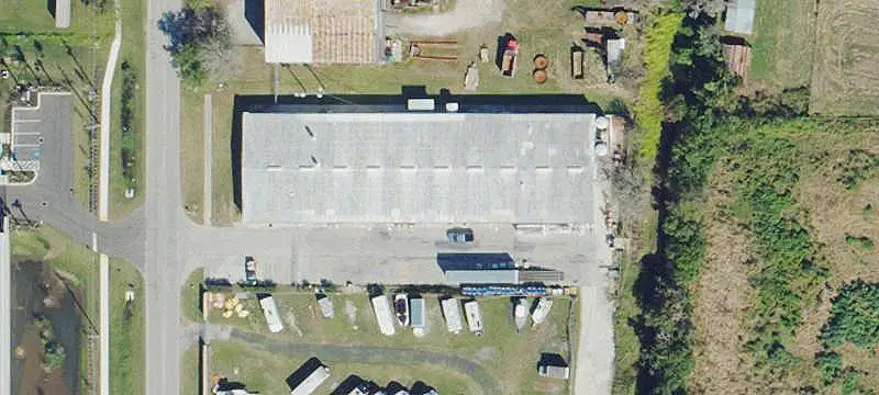 Manufacturing Property With Fenced Yard