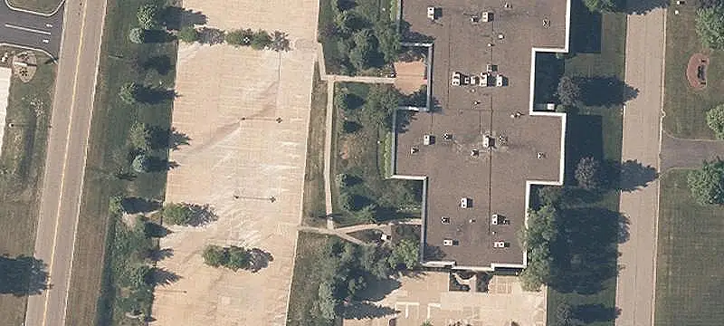 Brick Office Building