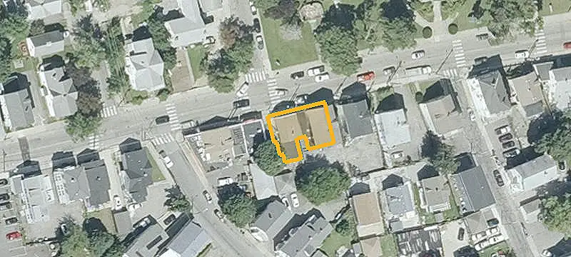 Freestanding Mixed-Use Building