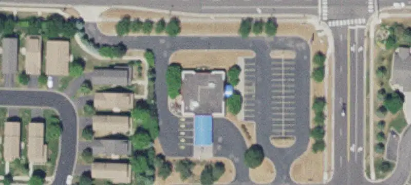 Bank Building with Drive-Through