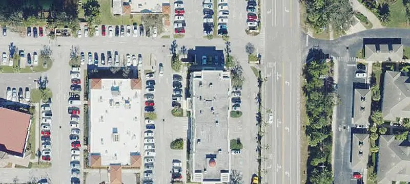 Office Building With Drive-Through