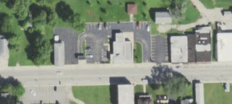 Bank Building with Drive-Through