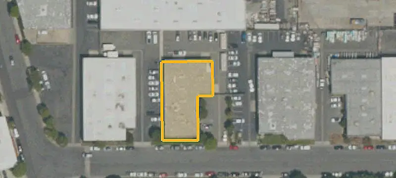 Manufacturing Building with Fenced Yard