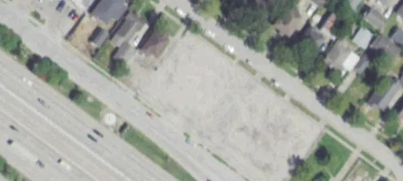 Fenced Commercial Land with Office