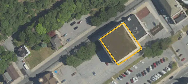 18-Space Paved Parking Lot