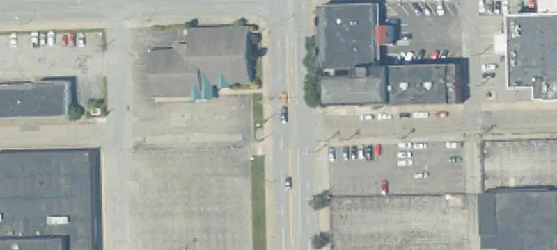 Storefront Building with Drive-Through