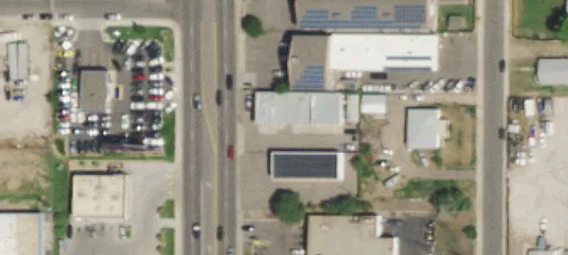 Automotive Shop with Pylon Signage