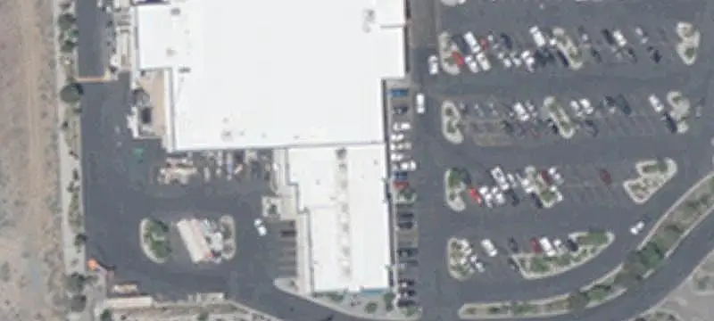 Shadow-Anchored Strip Mall