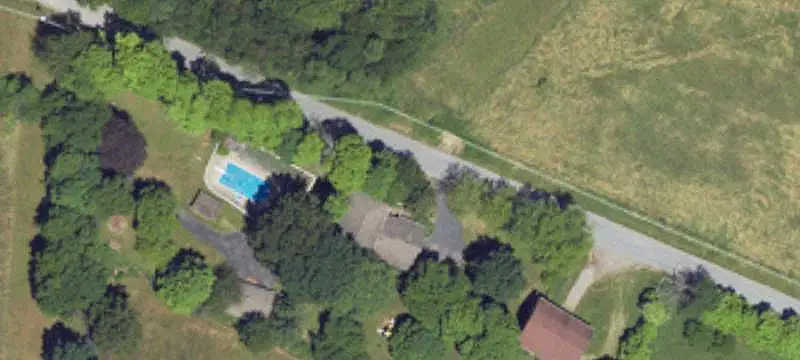 Rolling Land with Pond