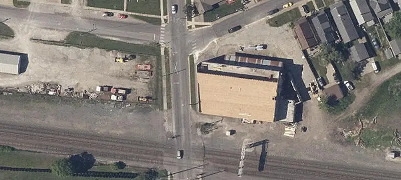 Mixed-Use Property with New Roof