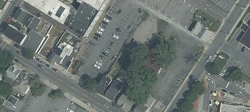 Brick Duplex with Commercial Lower Level