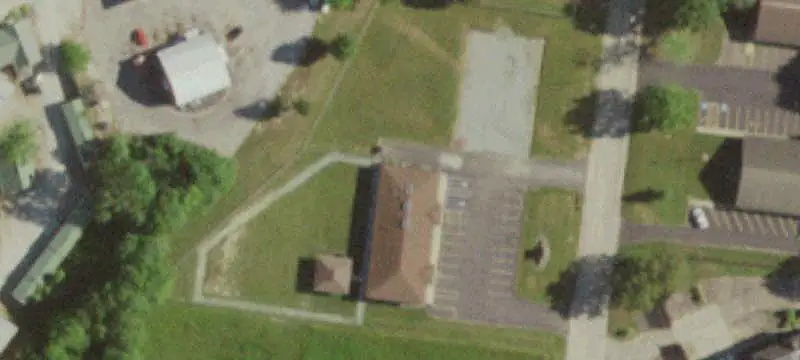 Office Building with Two Entrances