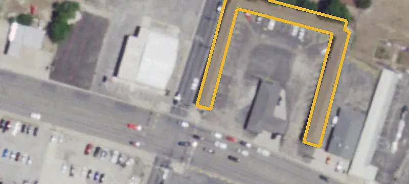 Commercial Land with Three-Sided Frontage
