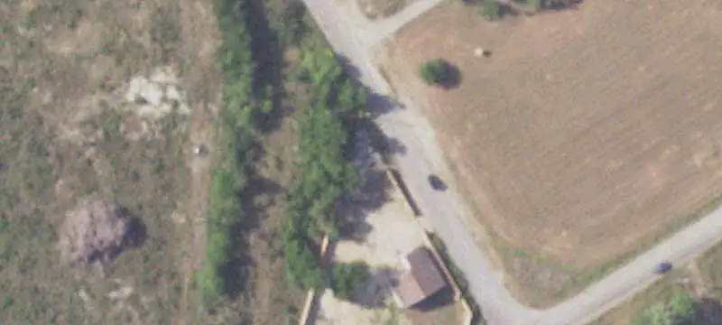 Corner Commercial Land with Existing Structure