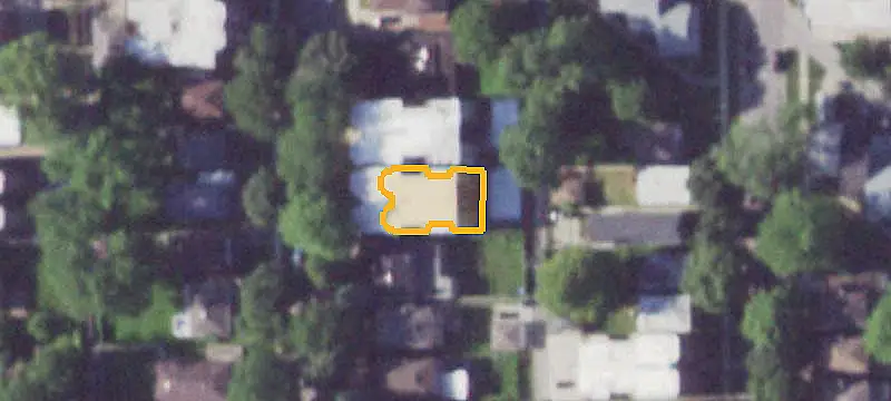 Yellow Brick Apartment Building