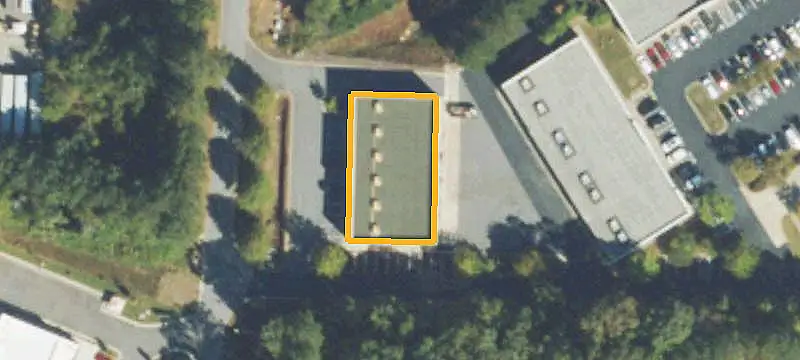 Brick Flex Suite with Drive-In Door
