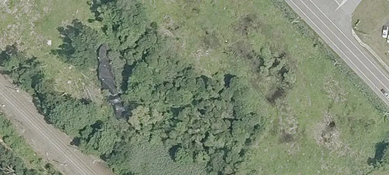Commercial Land with Retail Building