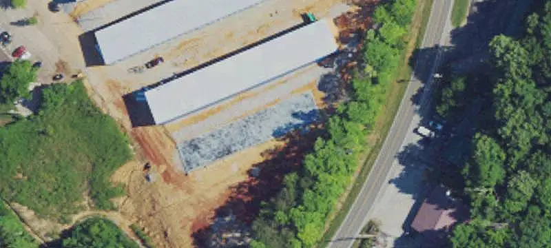 Boat Storage Facility Near Marina