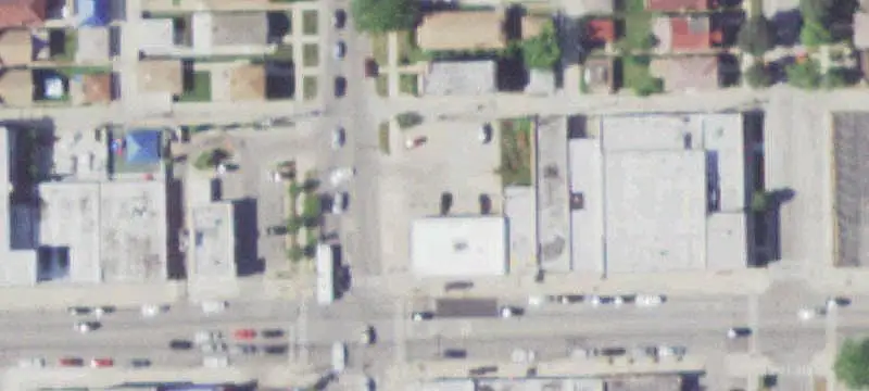 Corner Storefront Building