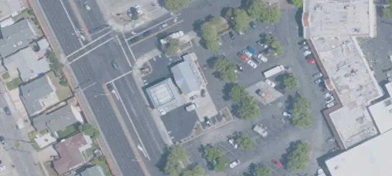 Chevron Gas Station with 8 Pumps