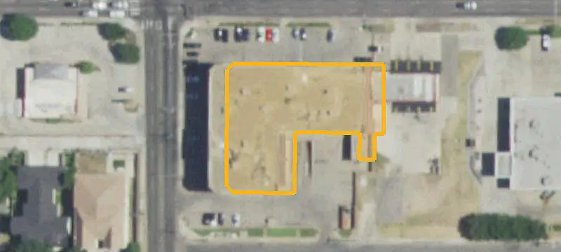Three-Story Shopping Center