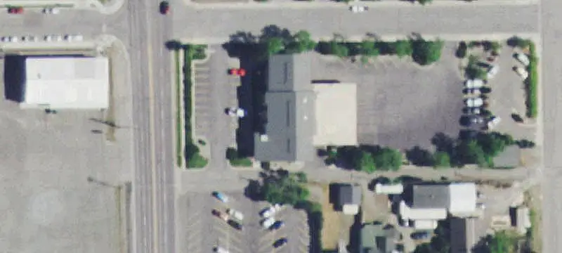 Vacant Bank Building with Drive-Through