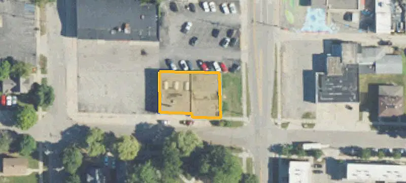 Corner Warehouse Building