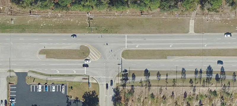 Updated Retail Space with Road Signage