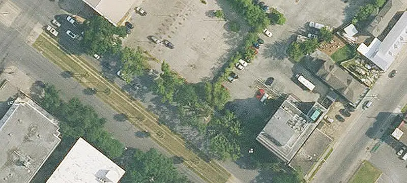 Paved Commercial Land Site