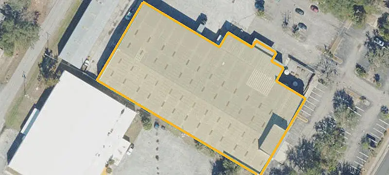 Industrial Warehouse with Loading Dock