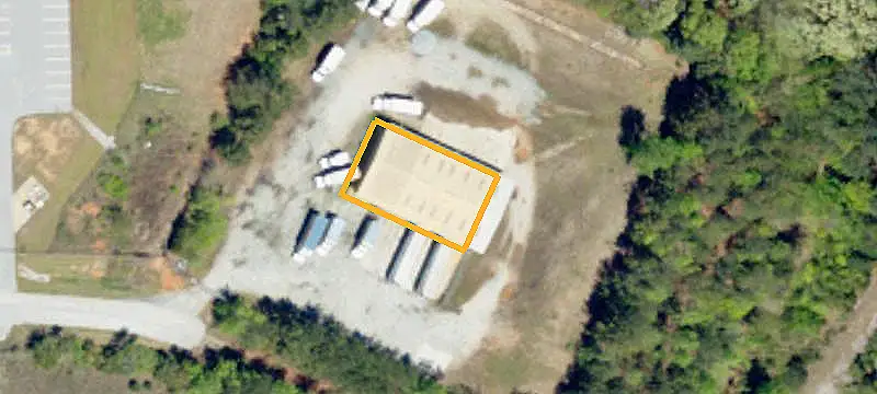 Truck Terminal With Fenced Yard