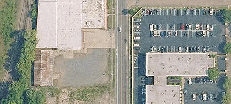 Warehouse Building with Cleared Lot